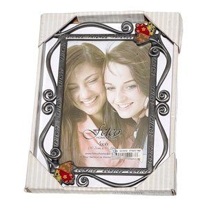 Fetco - 6 x 4" Metal “Friends" Picture Frame